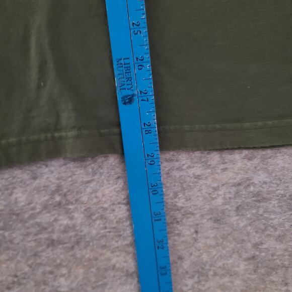 Y2K Combat Elite WWII Paratroopers Mens Large Military Green Promo Anvil Shirt - Picture 8 of 8